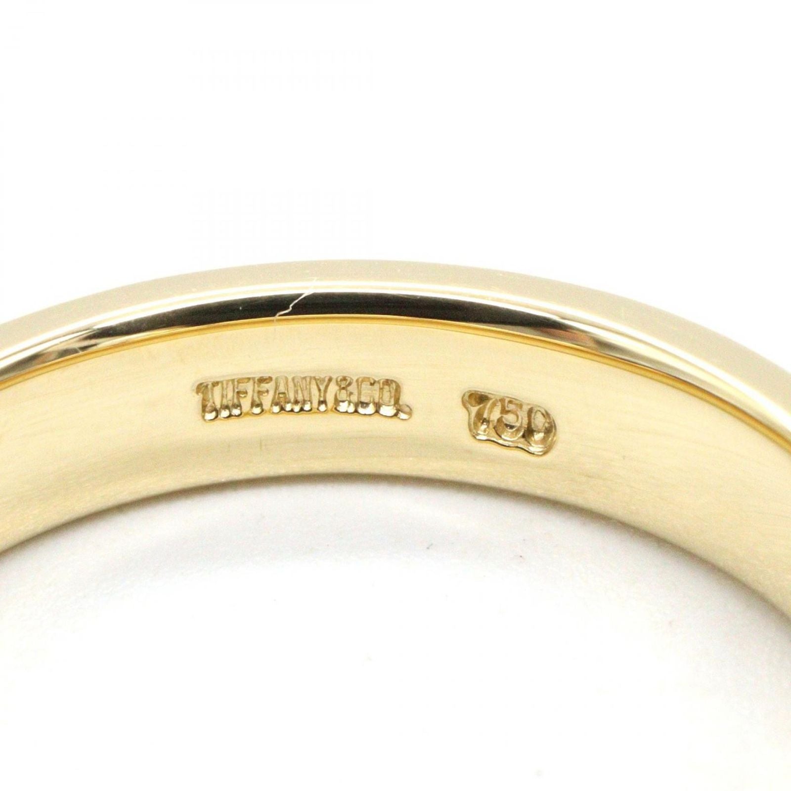 Tiffany＆co Ring Door Knocker Pearl Ring #10.5 K18 (yellow Gold)