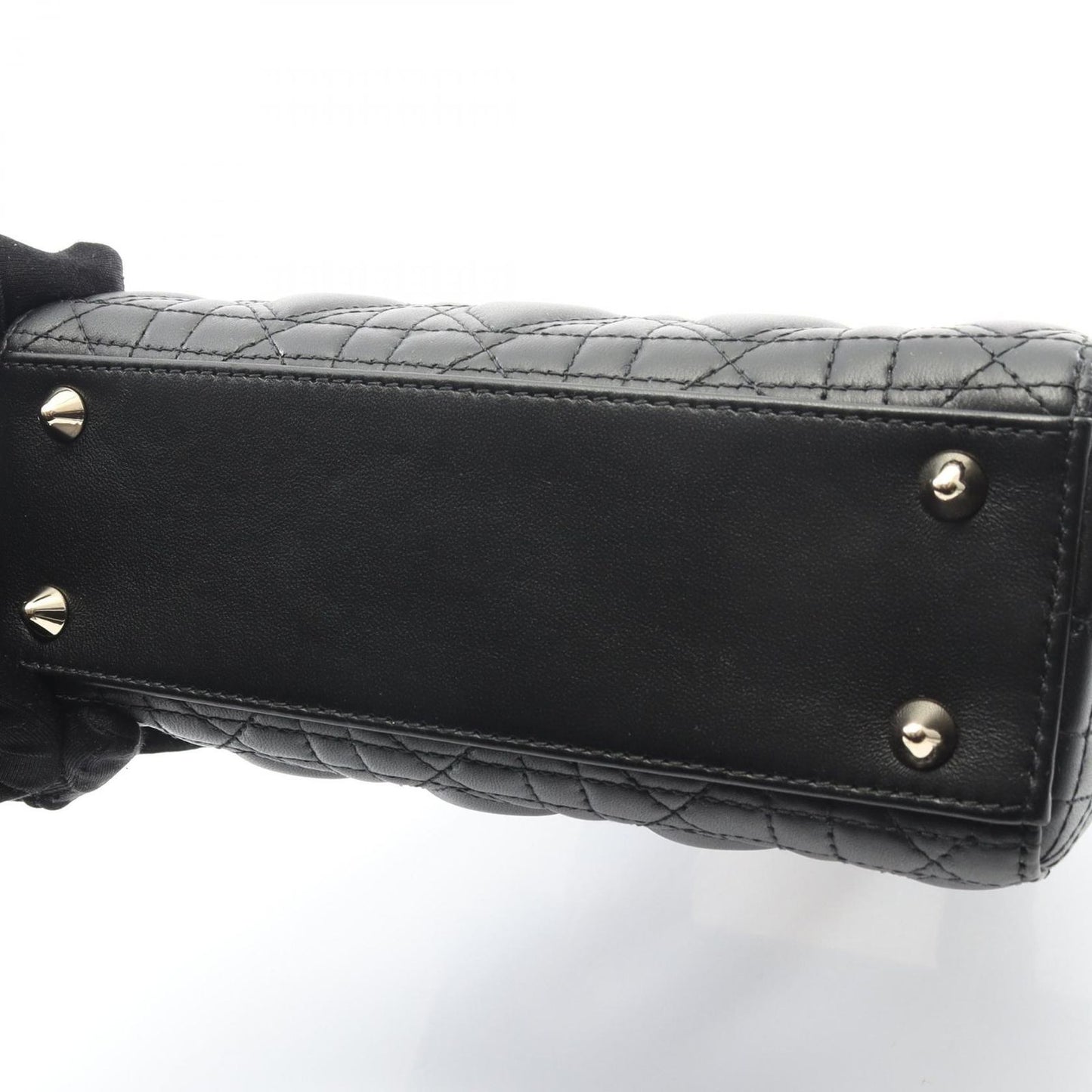 Dior Handbag Lady Dior My Abcdior Lady Dior Small Cannage Mo538ongh Black