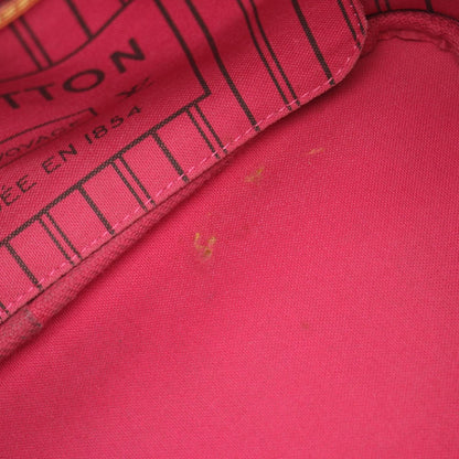 Louis Vuitton Tote Bag Neverfull PM M41245 Pivoine PVC Coated Canvas Leather