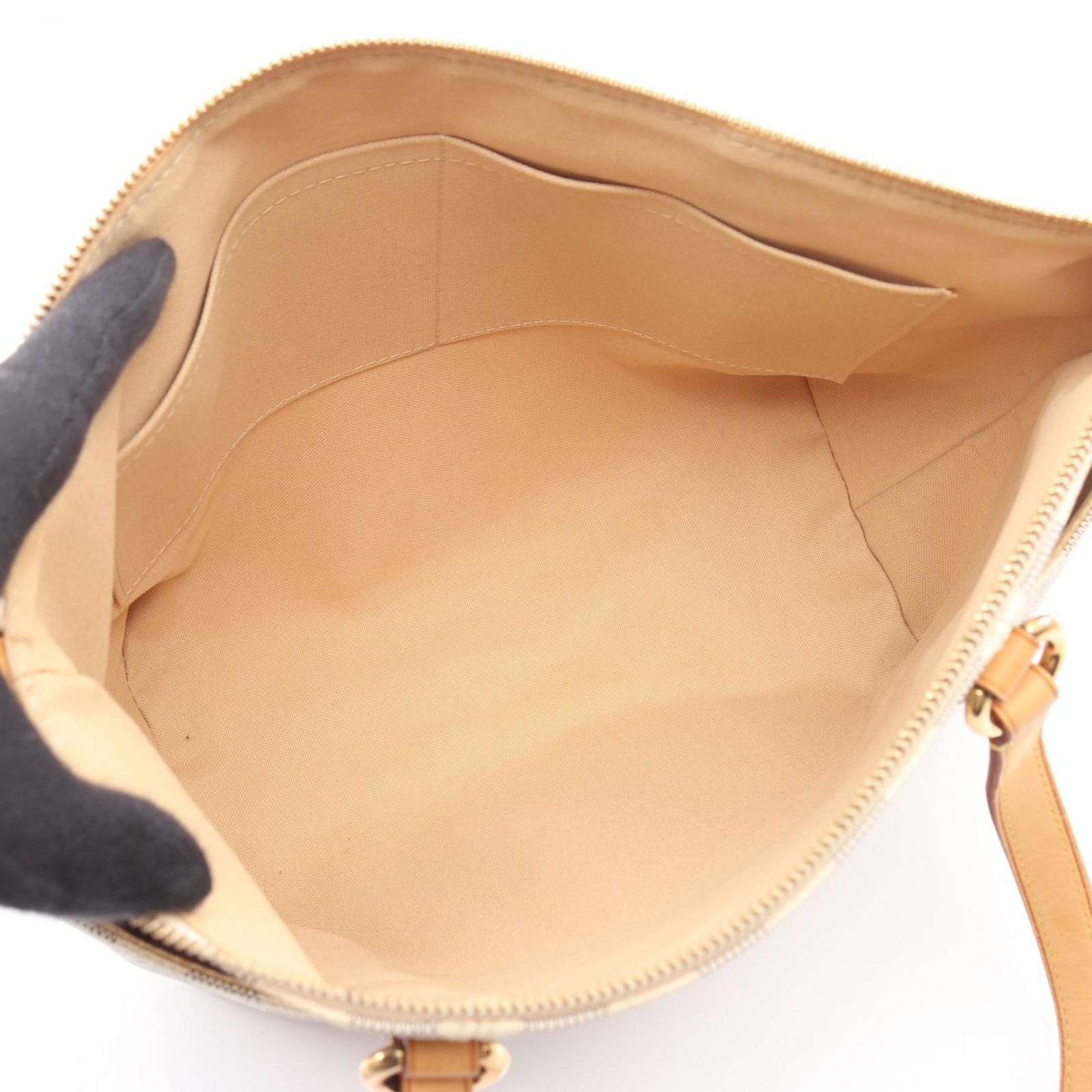 Louis Vuitton Tote Bag Totally PM Damier Azure N51261 PVC Coated Canvas Leather