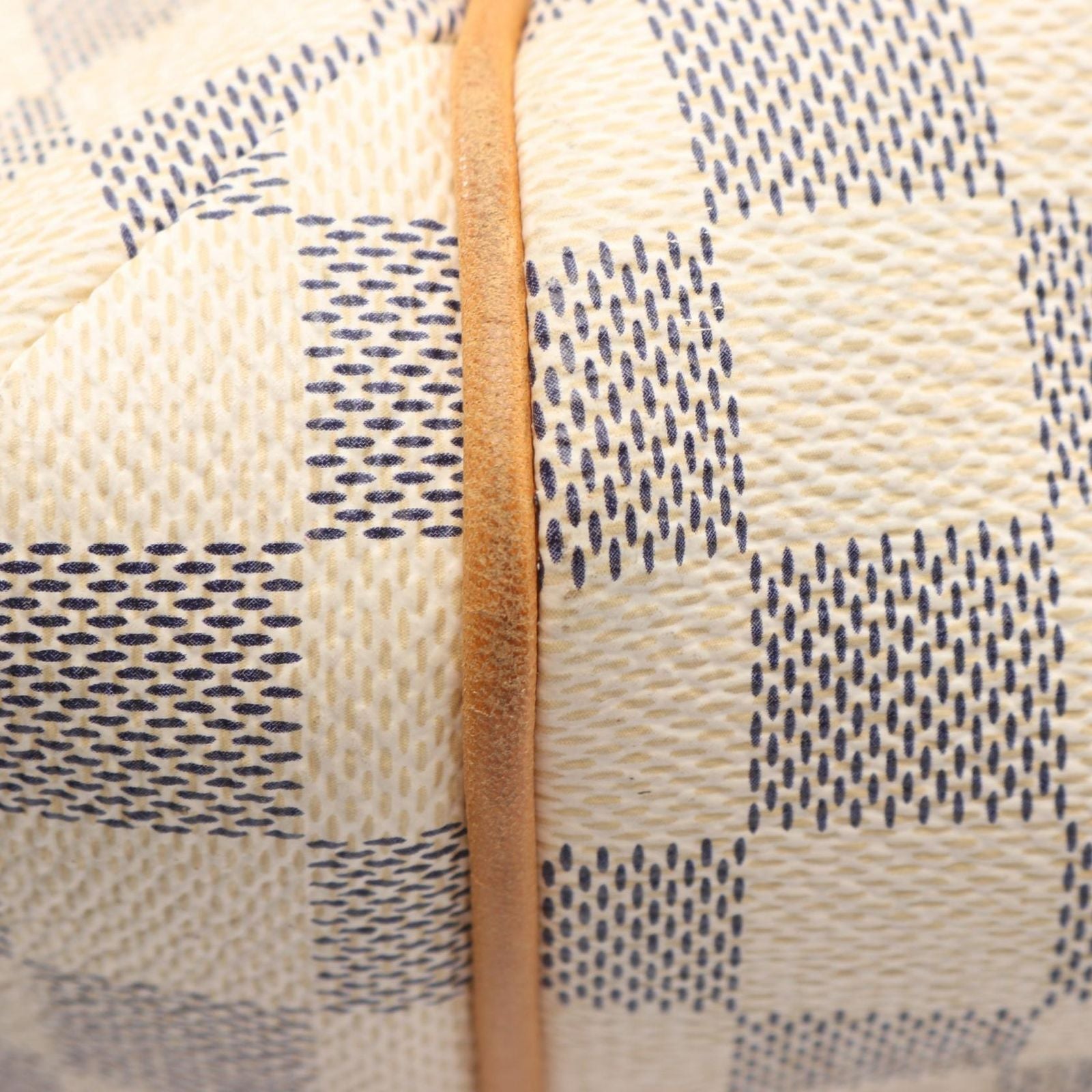 Louis Vuitton Tote Bag Totally PM Damier Azure N51261 PVC Coated Canvas Leather