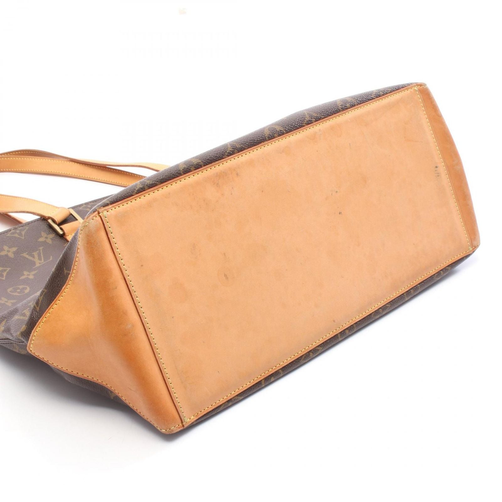 Louis Vuitton Tote Bag Kaba Mezzo Monogram M51151 PVC Coated Canvas Leather