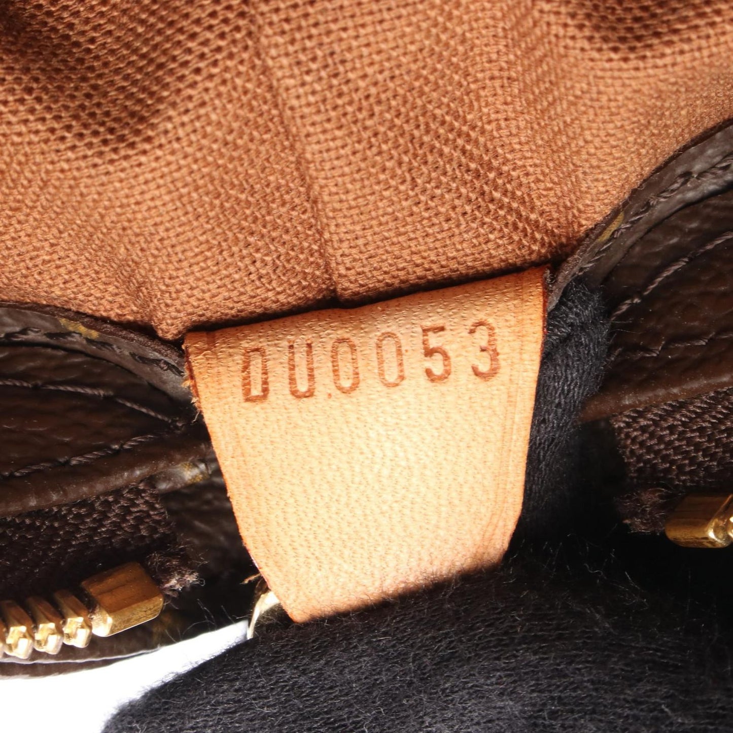 Louis Vuitton Tote Bag Kaba Mezzo Monogram M51151 PVC Coated Canvas Leather