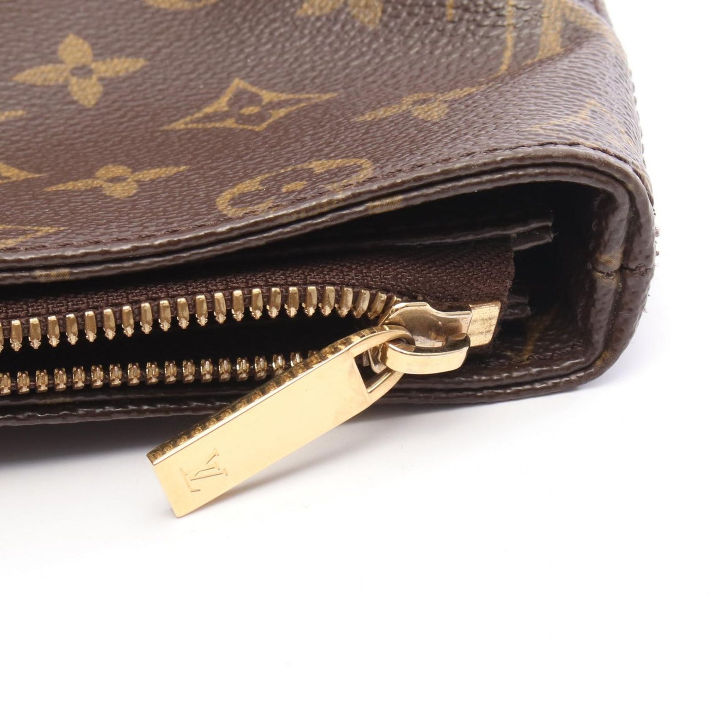 Louis Vuitton Tote Bag Kaba Mezzo Monogram M51151 PVC Coated Canvas Leather