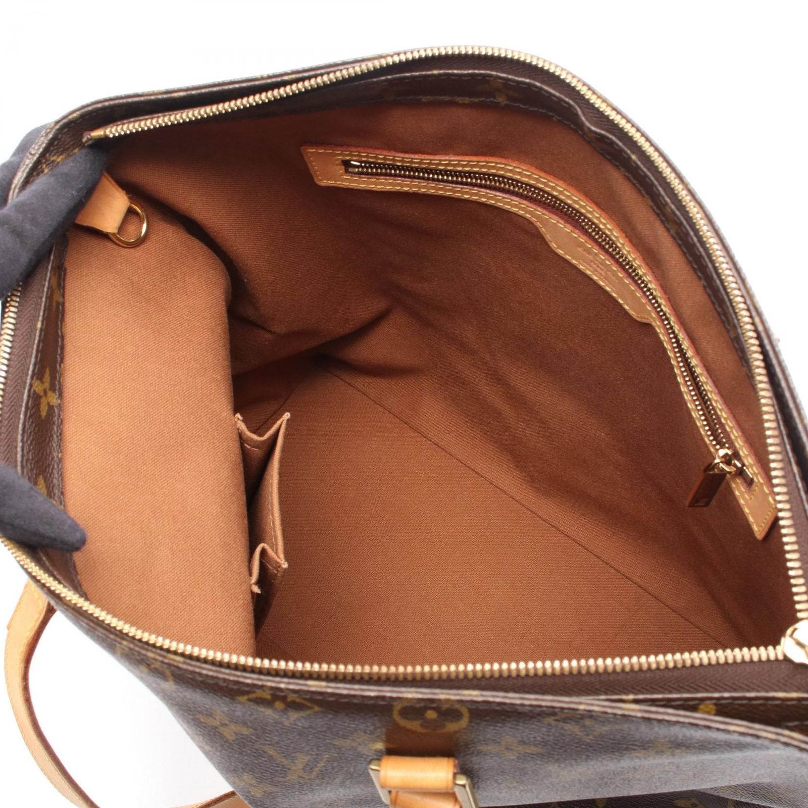 Louis Vuitton Tote Bag Kaba Mezzo Monogram M51151 PVC Coated Canvas Leather