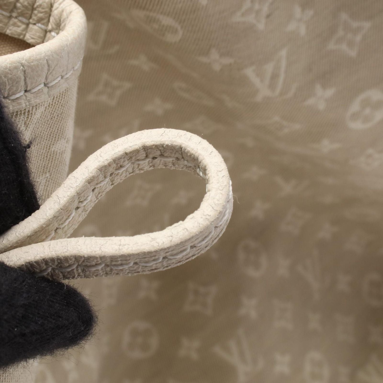 Louis Vuitton Shoulder Bag Noe Monogram Mini Run Dune M95315 Dune Canvas