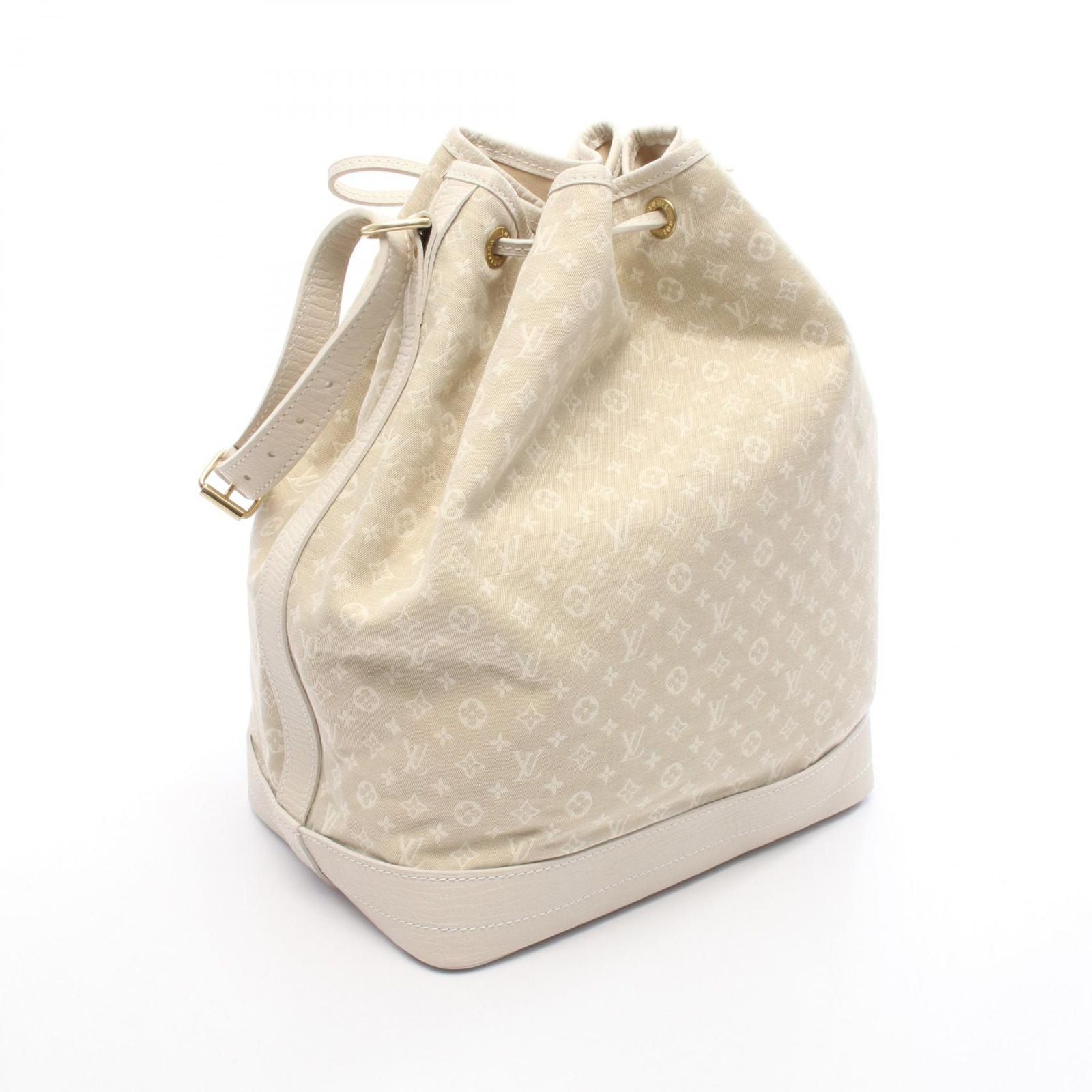 Louis Vuitton Shoulder Bag Noe Monogram Mini Run Dune M95315 Dune Canvas