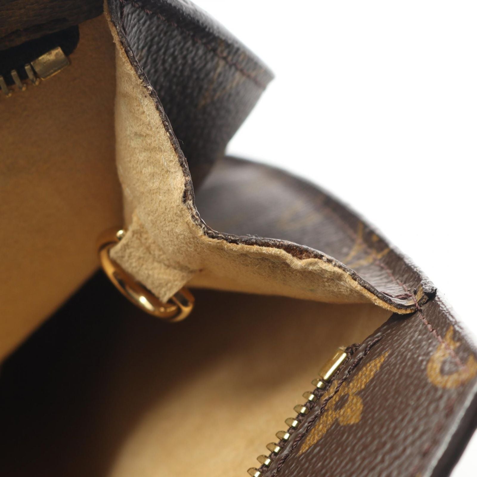 Louis Vuitton Shoulder Bag Babylon M51102 PVC Coated Canvas Leather Babylon