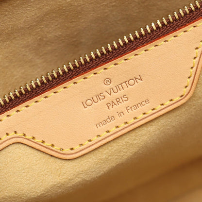 Louis Vuitton Shoulder Bag Babylon M51102 PVC Coated Canvas Leather Babylon