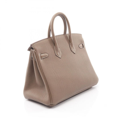 Hermes Handbag Birkin 25 Etoupe Leather Birkin 25 Etoupe Women's a