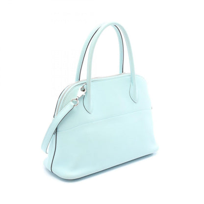 Hermes Handbag Bolide 27 Blue Zephyr Blue Zephyr Leather Bolide 27 Blue Zephyr