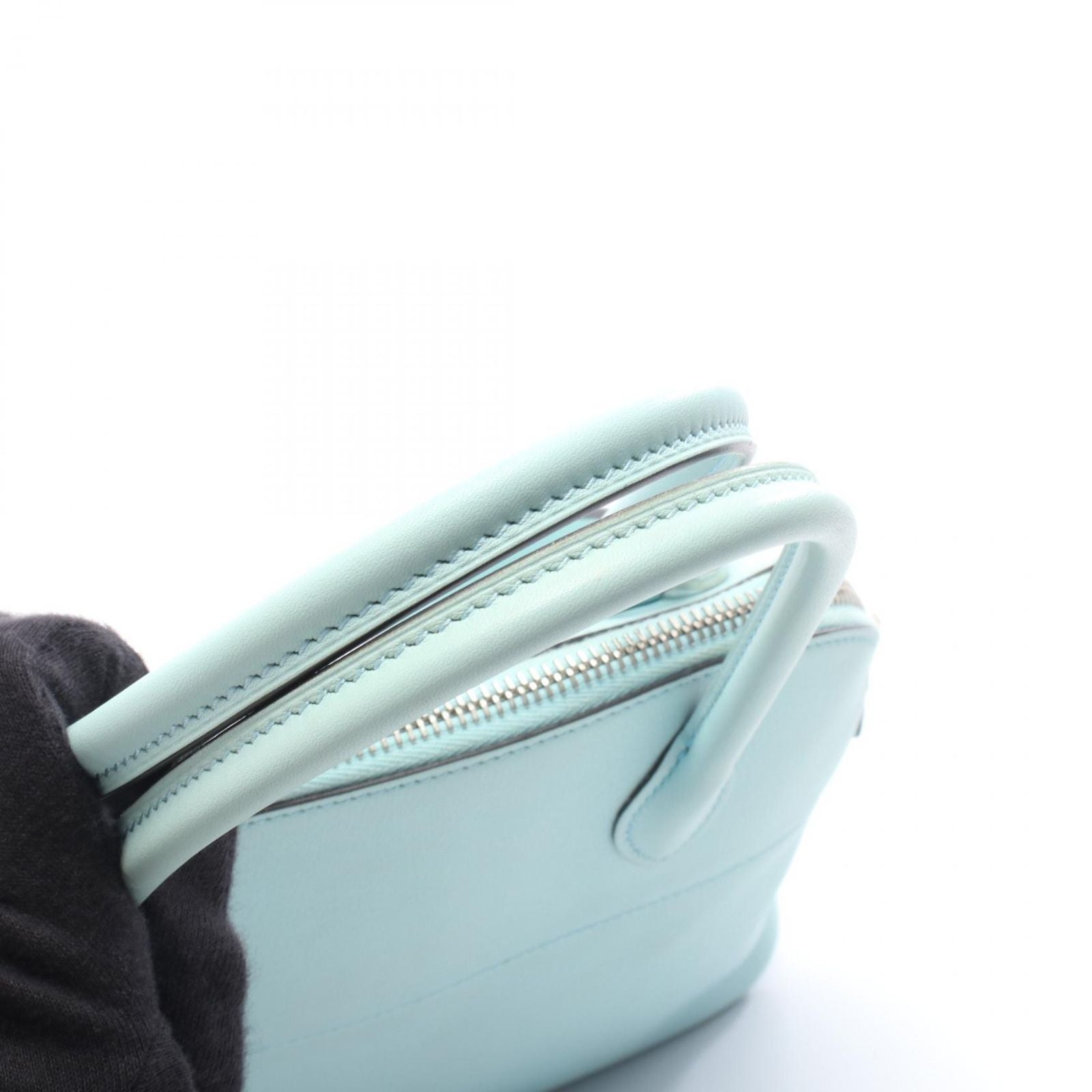 Hermes Handbag Bolide 27 Blue Zephyr Blue Zephyr Leather Bolide 27 Blue Zephyr