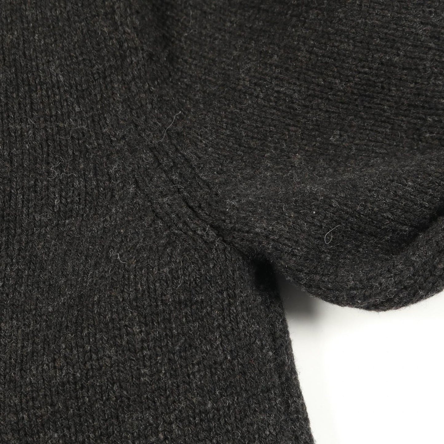 Hermes Blouson Knit Jacket Wool Leather Nutria Coat Men's a