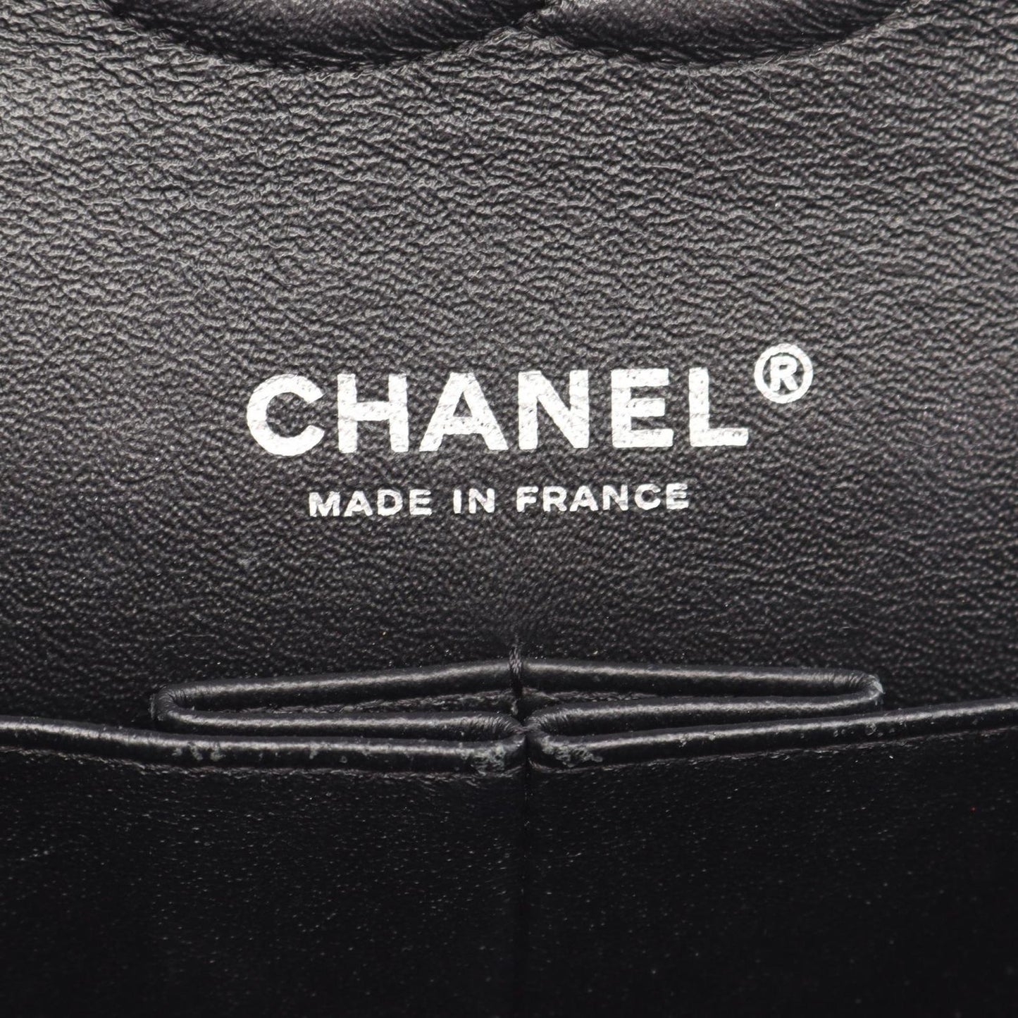 Chanel Shoulder Bag Matelasse W Flap Black Patent Leather Matelasse Double Flap