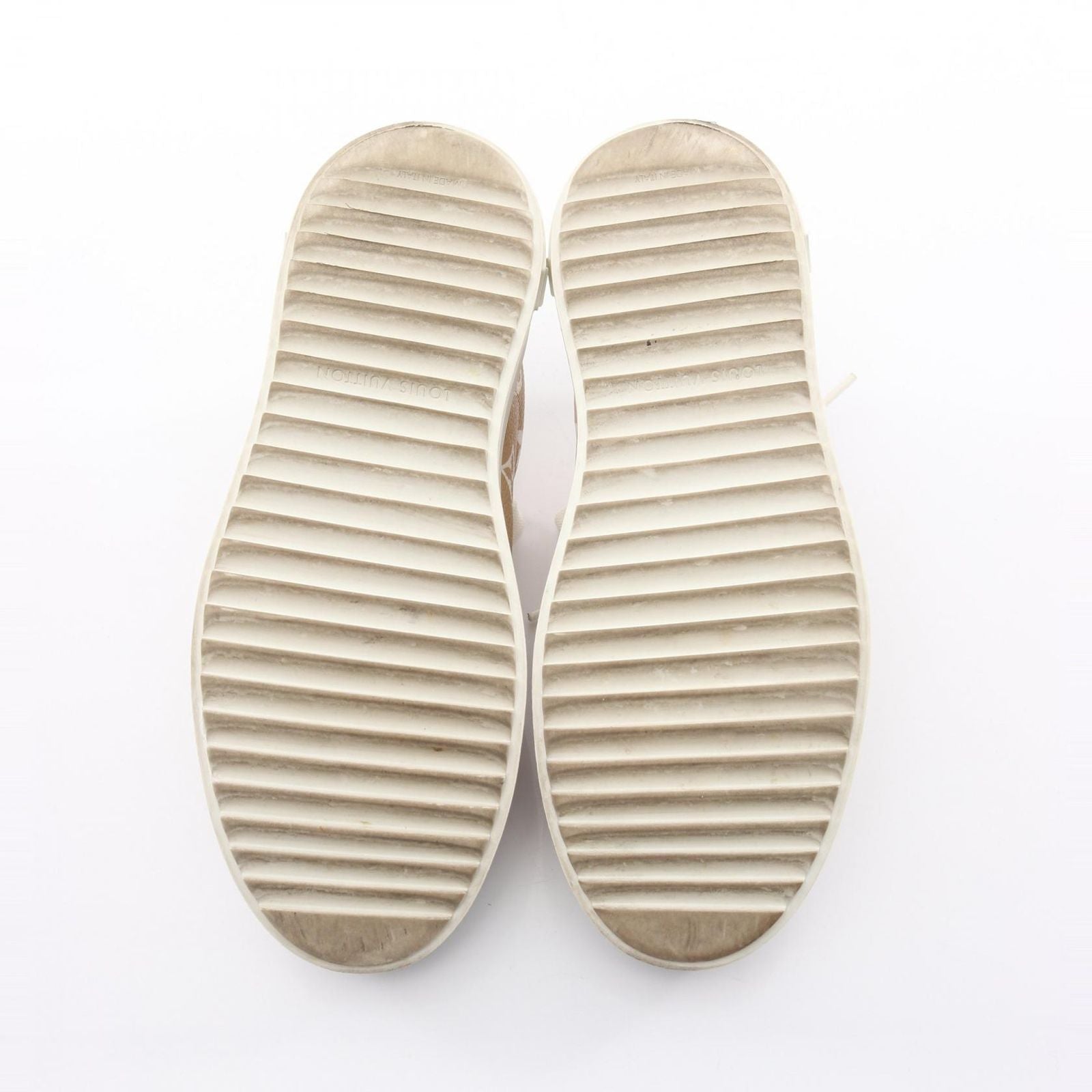 Louis Vuitton Sneakers Time Out Line Monogram 1a58ab PVC Coated Canvas Sneakers