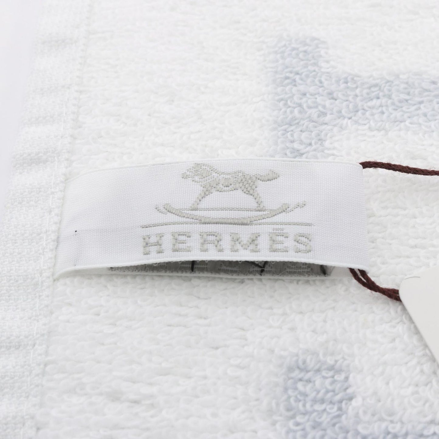 Hermes Towel Carre Towel Avalon Blue Glacier Blue Other Carre Towel