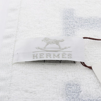 Hermes Towel Carre Towel Avalon Blue Glacier Blue Other Carre Towel