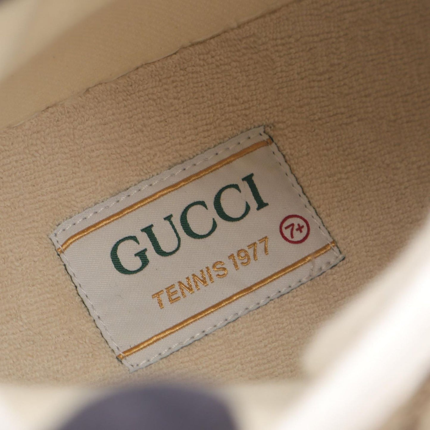 Gucci Sneakers Gucci Tennis 1977 GG Canvas Sneakers Men's Unused