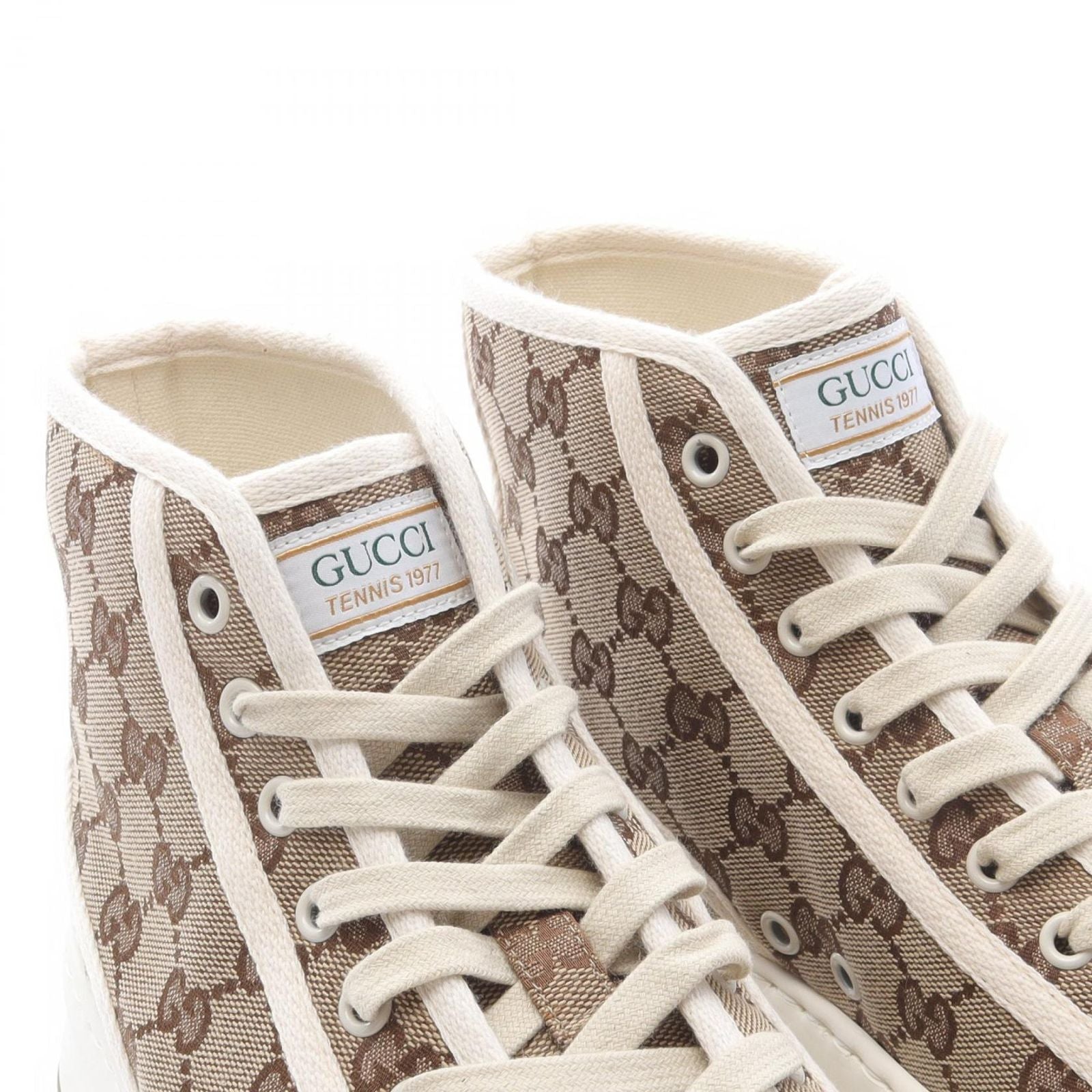 Gucci Sneakers Gucci Tennis 1977 GG Canvas Sneakers Men's Unused