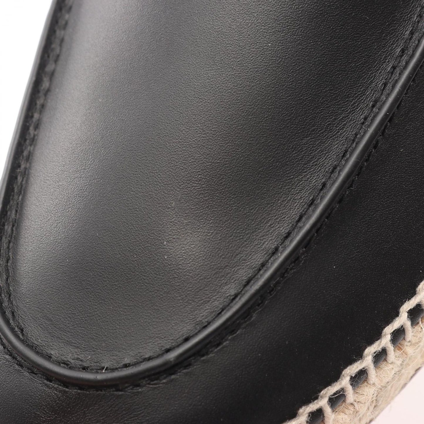 Hermes Slip-on Trip Leather Espadrilles Men's Unused