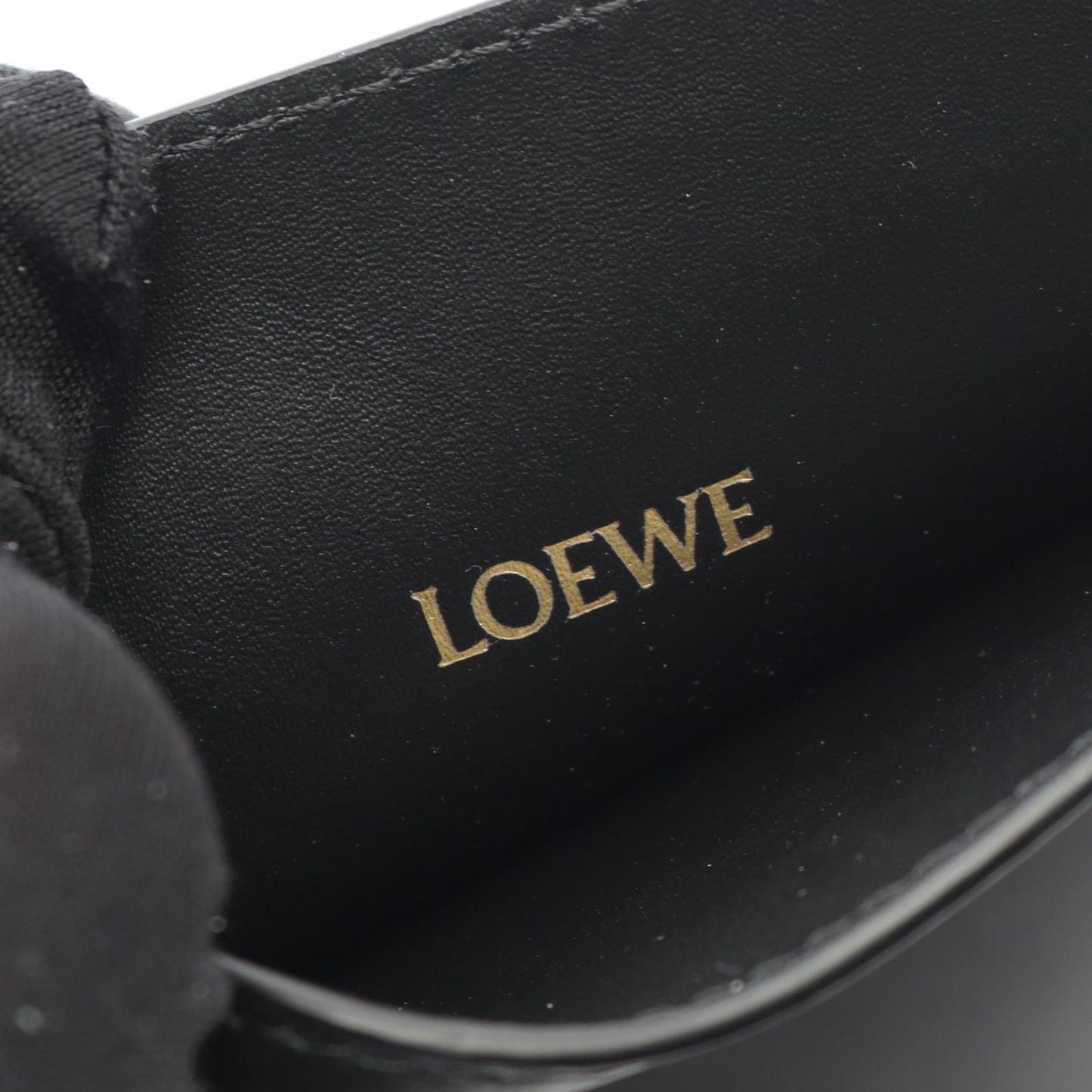 Loewe Shoulder Bag Pebble Dice Pocket Cpbpr12x021100 Black Leather Pebble Dice