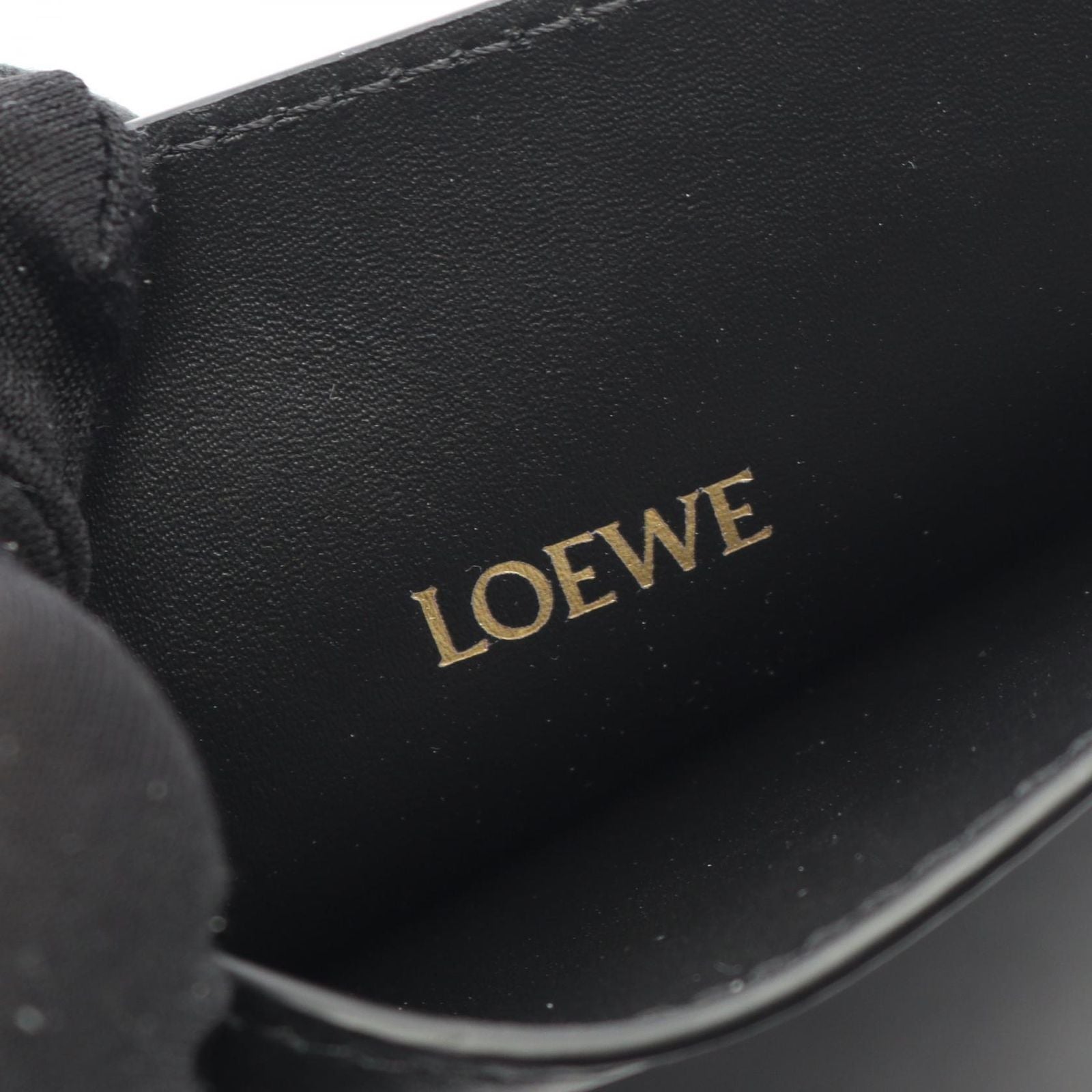 Loewe Shoulder Bag Pebble Dice Pocket Cpbpr12x021100 Black Leather Pebble Dice