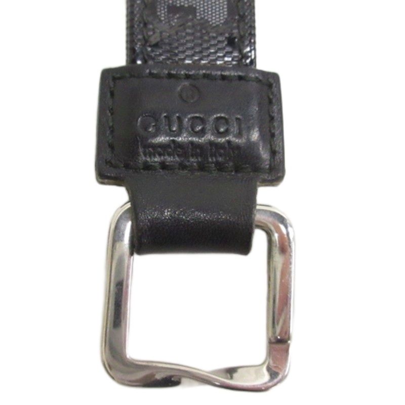Gucci GG Key Holder Key Strap Black