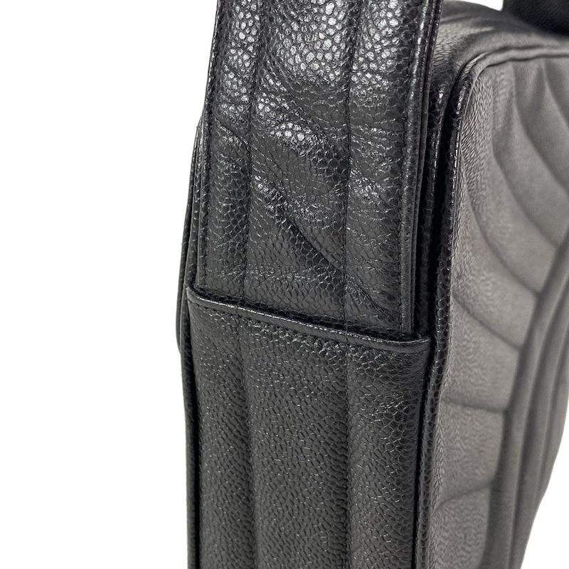 Chanel Shoulder Bag - Black Gold Hardware Coco Ball