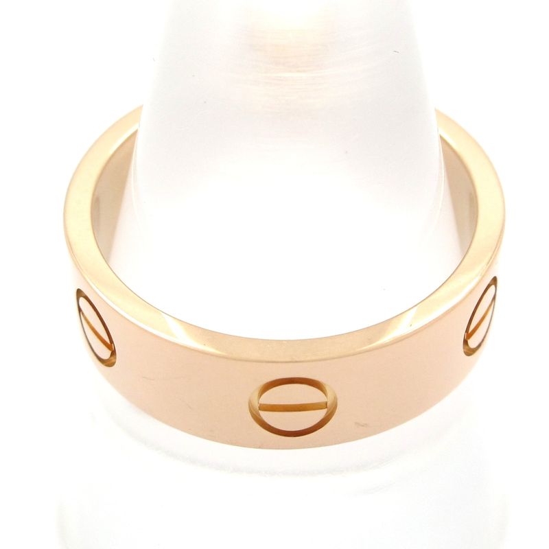 Cartier Ring 57 Love 18k Pink Gold