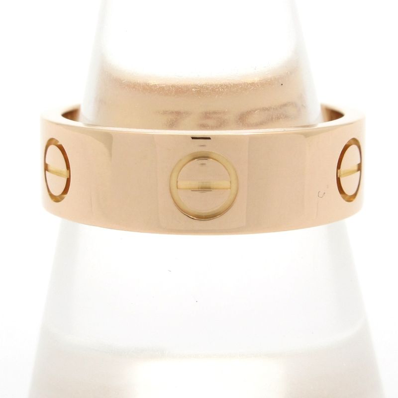 Cartier Ring 57 Love 18k Pink Gold