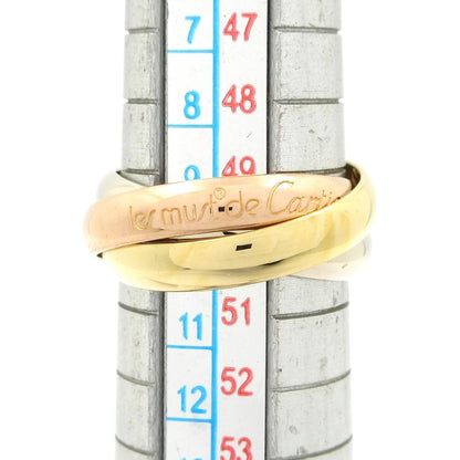 Cartier Ring 50 Trinity 18k Three Color
