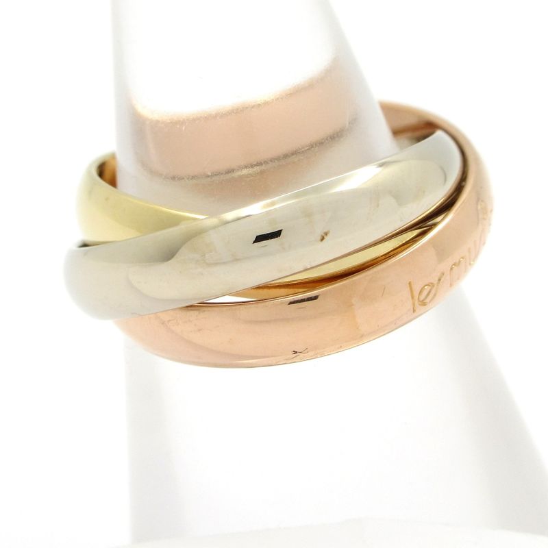Cartier Ring 50 Trinity 18k Three Color