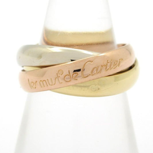 Cartier Ring 50 Trinity 18k Three Color