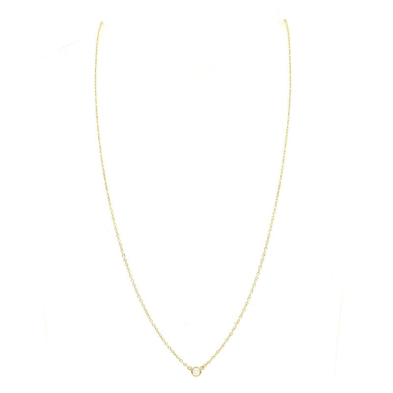 Tiffany & Co Necklace Similar Visor Yard 18k Yellow Gold X