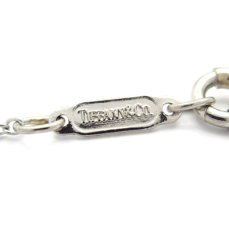 Tiffany & Co Necklace Dots Cross Pt950 X Diamond 4p Diamond Cross