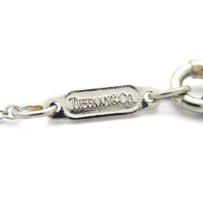 Tiffany & Co Necklace Dots Cross Pt950 X Diamond 4p Diamond Cross