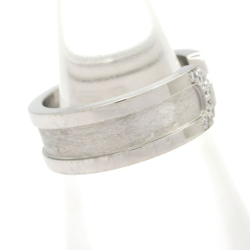 Cartier Ring 48 2c 18k White Gold×diamond