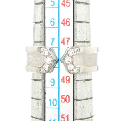 Cartier Ring 48 2c 18k White Gold×diamond