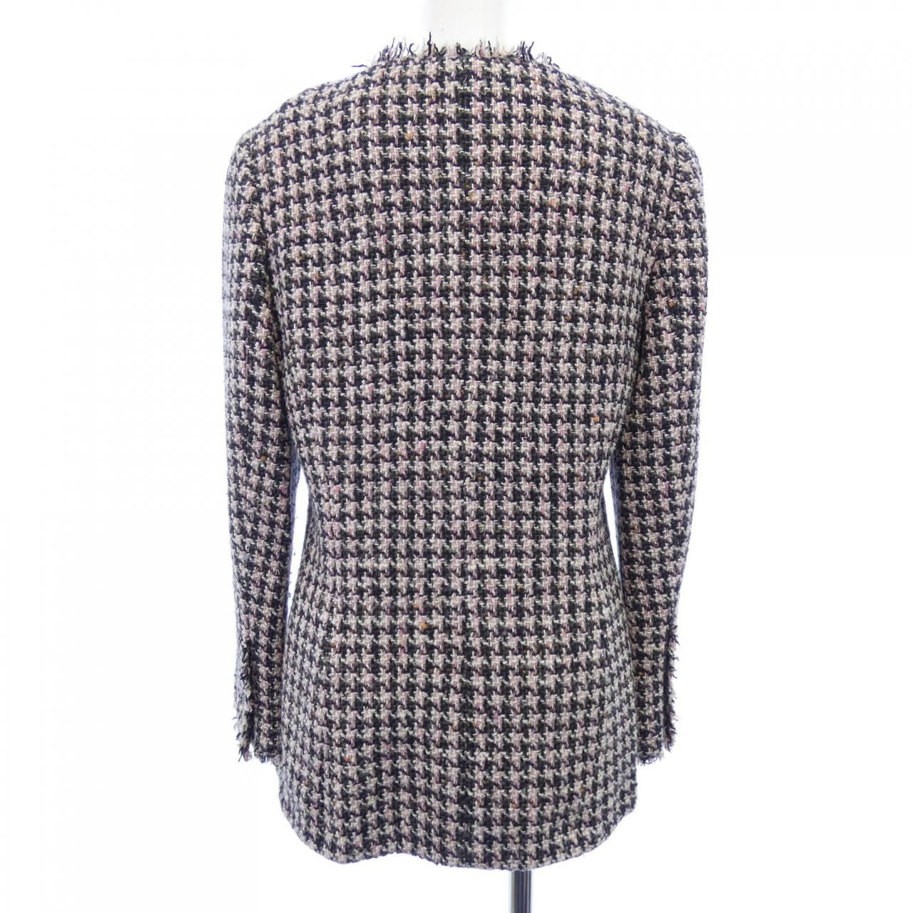 Chanel P33582v19719 08a Collarless Jacket