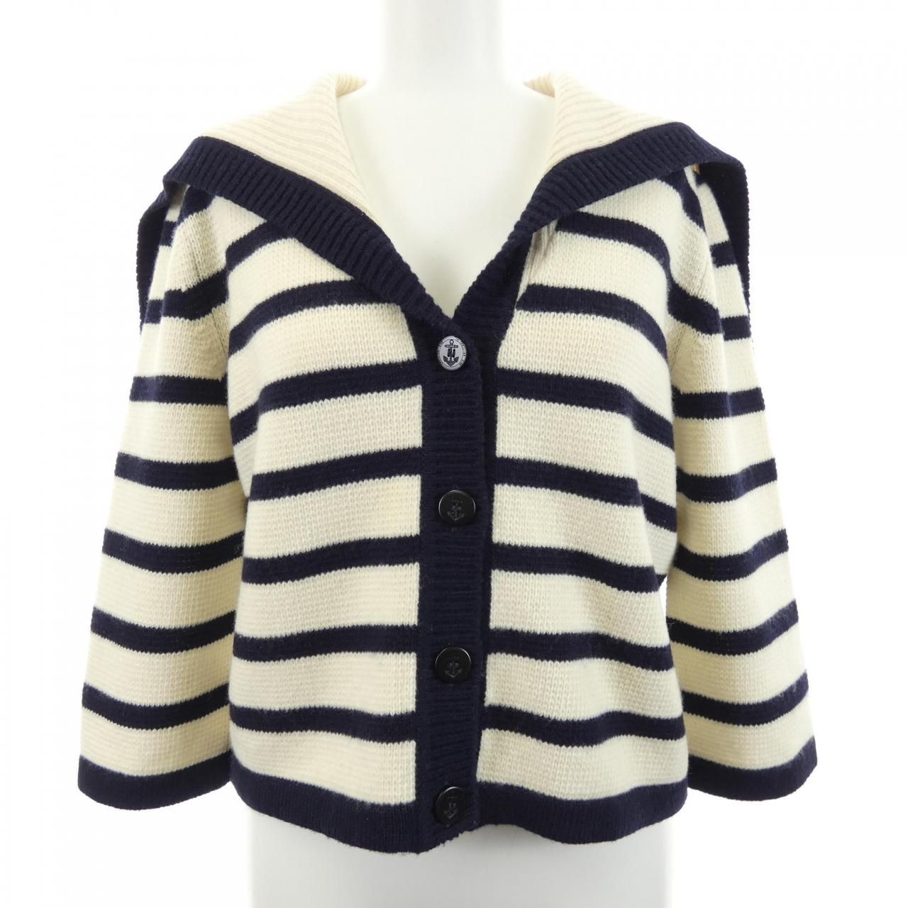 Christian Dior Christian Dior Mariniere 224g02am309 Cardigan