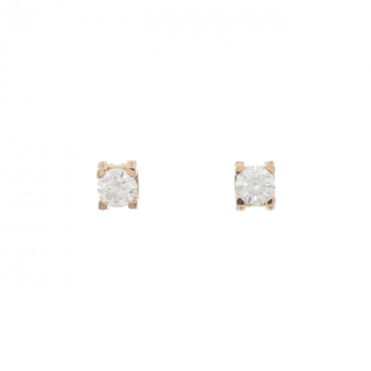 Cartier C de Cartier Earrings 0.24ct 0.24ct D Vvs1 3ext