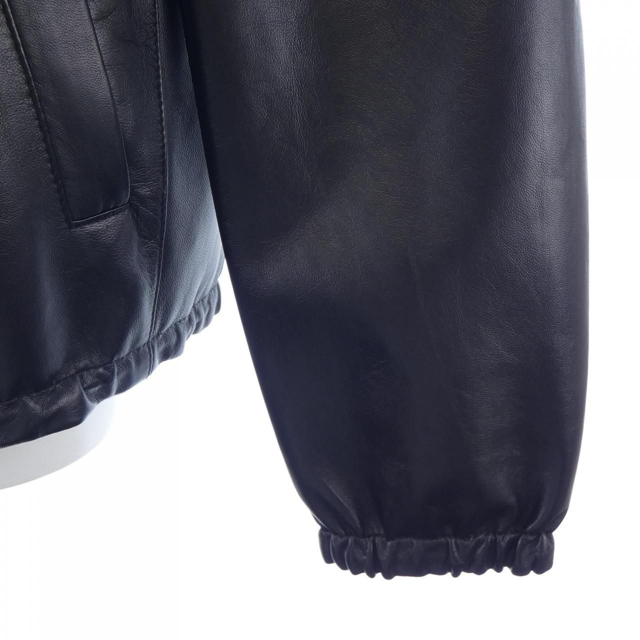 Prada Upw281 Leather Jacket