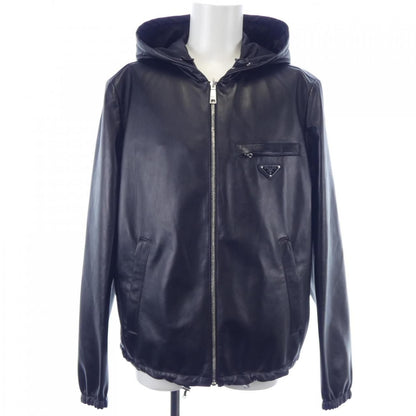 Prada Upw281 Leather Jacket