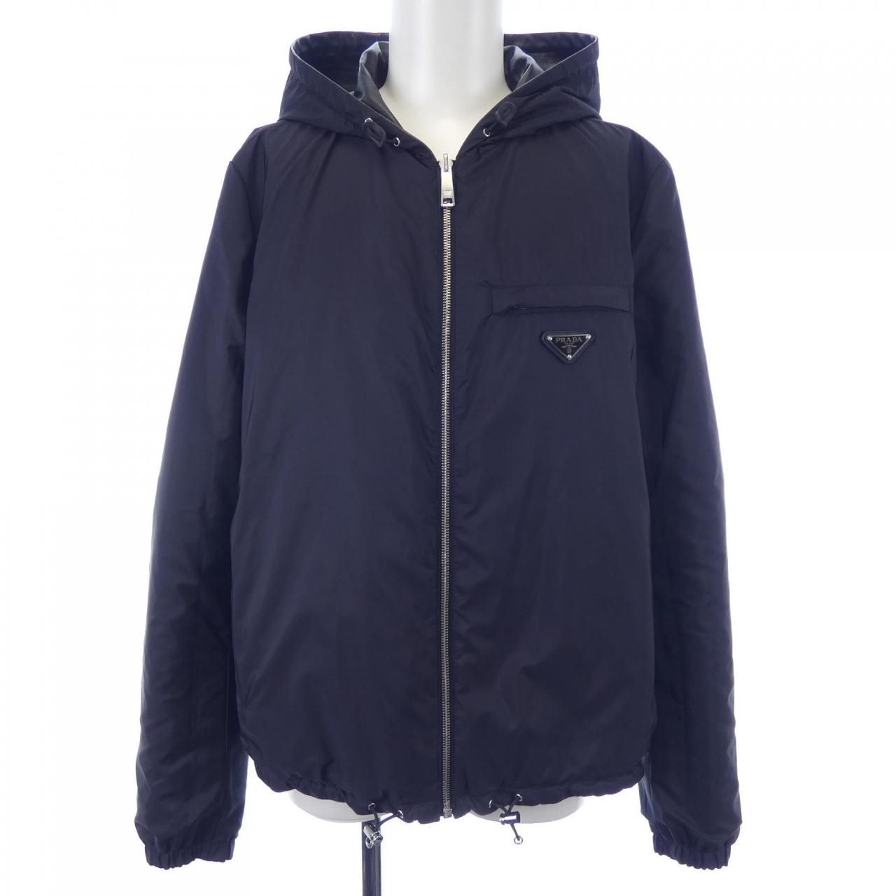 Prada Upw281 Leather Jacket