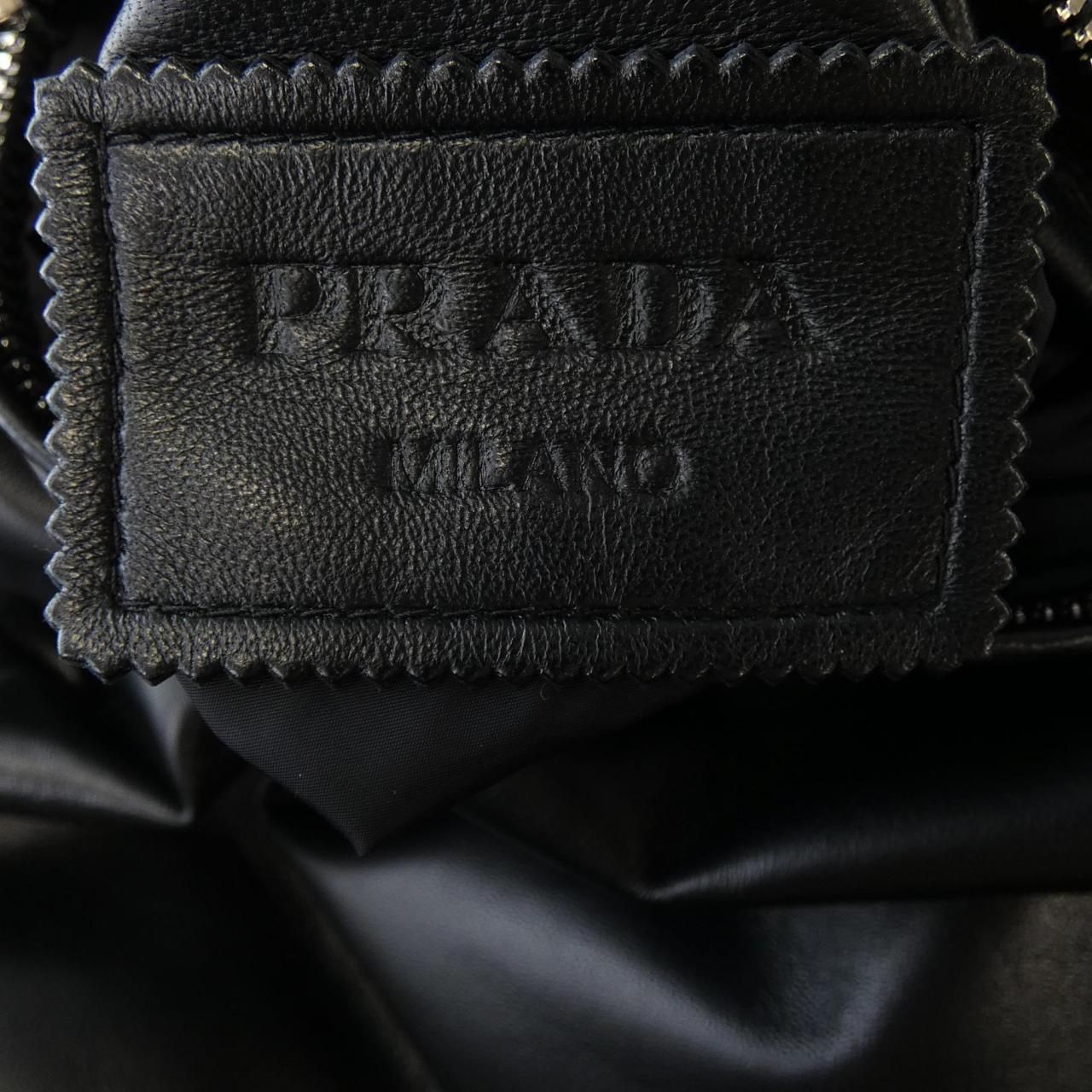 Prada Upw281 Leather Jacket