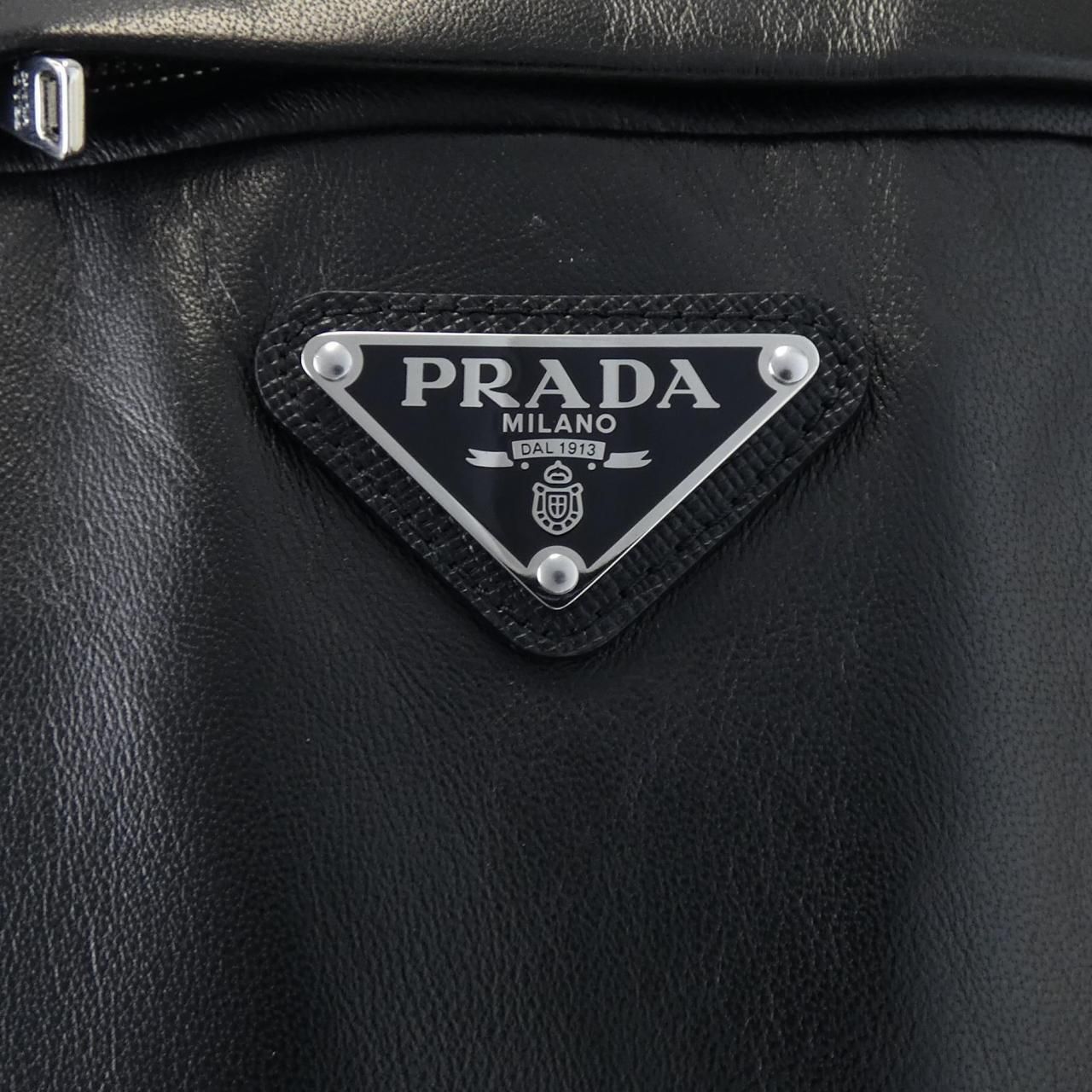 Prada Upw281 Leather Jacket