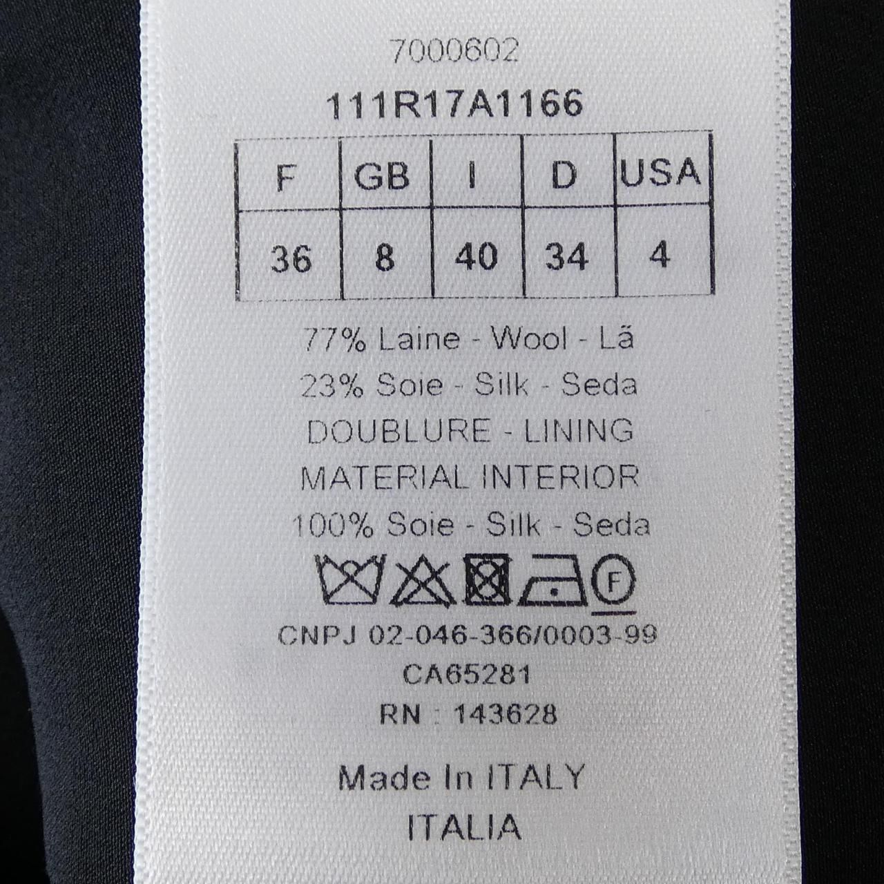 Christian Dior CD Button Short Dress 111r17a1166 Dress