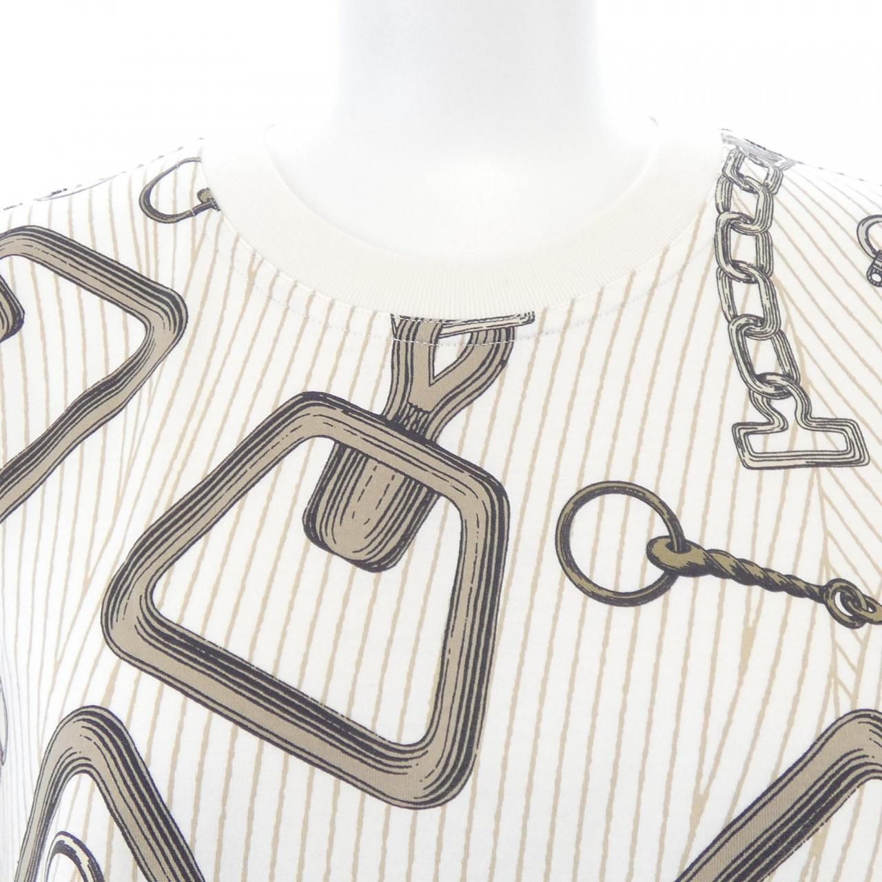 Hermes Effet Kaleidoscope 4h4524dh Cut Dress