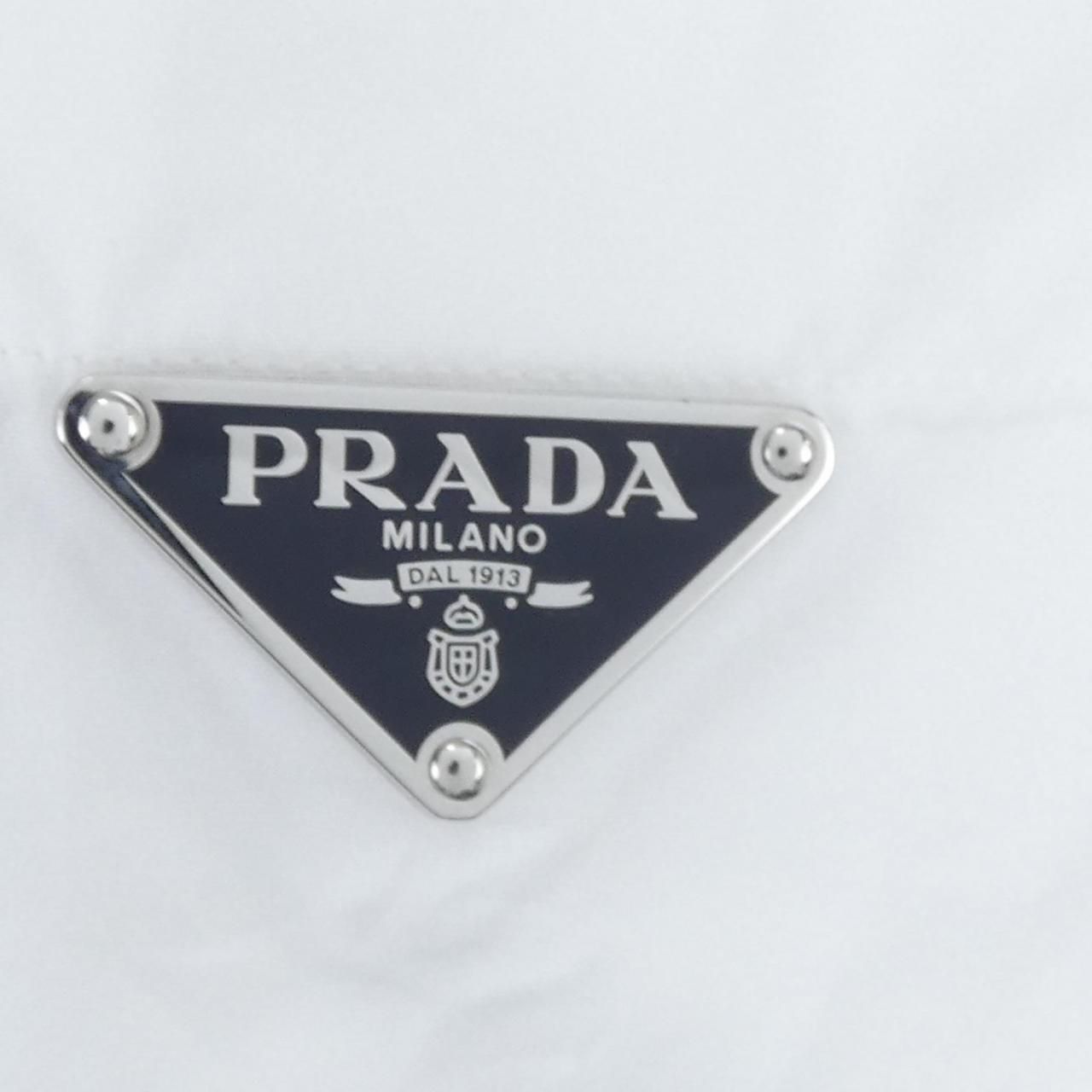Prada Triangle Logo P419g S222 1xv2 S/s Shirt