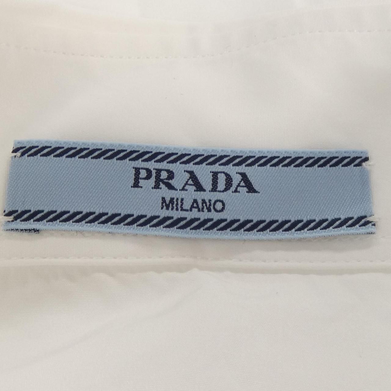 Prada Triangle Logo P419g S222 1xv2 S/s Shirt